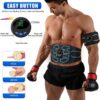MarCoolTrip MZ Electronic Muscle Stimulator, Abs Stimulator Muscle Toner, Ab Machine Trainer for All Body, Fitness Strength Training Workout Equipment for Men and Women - Image 6